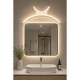 Fer Avize Gedro Modern Tasarım Dekoratif Led Aplik (GÜN IŞIĞI) (PİLLİ DEĞİLDİR) Mutfak Banyo Yatak Odası Çalısma Odası Hol Salon