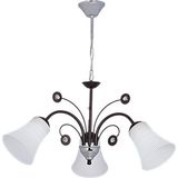 Fer Avize Idil Modern Lüks Tasarim 1167 Camli 3 Lü Avize - Beyaz