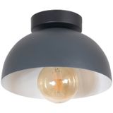 Fer Avize Kante Modern Tasarım Cafe Mutfak Hol Salon Alçak Tavan Antrasit Renk Metal Tekli Avize