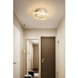 Fer Avize Lily Modern Tasarım Beyaz Renk Salon Mutfak Hol Beyaz Led 2 Li Avize