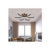 Fer Avize Papatya Modern Tasarım Yatak Odası - Salon - Mutfak Siyah Renk Gün Işığı Ve Beyaz Led Avize