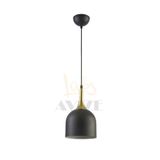 Fer Avize REINA MODERN TASARIM METAL BAŞLIK SİYAH RENK SARKIT Cafe - Mutfak TEKLİ AVİZE