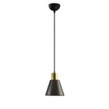 Fer Avize Trend Modern Tasarım Cafe - Mutfak Siyah Gold Renk Tekli Avize