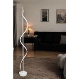 Fer Avize Violet Modern Tasarım Beyaz Renk Gün Işığı Ledli Salon - Yatak Odası Led Lambader