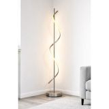Fer Avize Violet Modern Tasarım Gri Renk Gün Işığı Ledli Salon - Yatak Odası Led Lambader