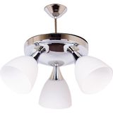 Fer Avize Yaz Modern Lüks Tasarim 150 Camli 3 Lü Avize - Beyaz