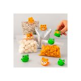 FERAH PLASTİK Sevimli Hayvan Figürlü Paket Klipsi | Renkli ve Dayanıklı Mandal Klips