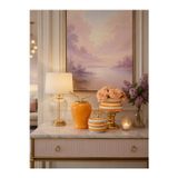 Feray Home Dekoratif Obje Salon Seti Soft Sarı Zebra Ayaklı Saksı Soft Sarı Şah Soft Sarı Zebra Kutu Gold