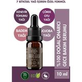 Ferda Uslu Premium Yoğun Nemlendirici Onarıcı Gece Serumu - Kenevir Tohumu Yağı + 6 Etkili Yağ İçeren Zengin Formül 10 ml