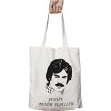 Ferdi Tayfur Sensin Benim Tesellim Iki Tarafı Kalıcı Baskılı Yıkanabilir Çanta