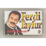 Ferdifon Müzik Ferdi Tayfur Zengin Olursam Kaset (Orjinal 1999 Dönem Baskı Kaset)