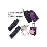 Ferdys Ayarlanabilir Valiz Askısı, Ayarlanabilir Bavul Kemer Askıları, Çanta Bağlantı Aksesuarları