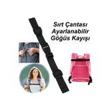 Ferdys Sırt Çantası Göğüs Kayışı, Okul Çantası Göğüs Kemeri, Sırt Çanta Aksesuar, Çanta Askısı