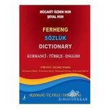Ferheng Sözlük Dictionary: Kurmanci - Türkçe - English