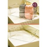 FERHOME Queen Organizer – Buzdolabı Düzenleyici | Şeffaf Plastik Saklama Kutusu | Mutfak ve Banyo Organizer