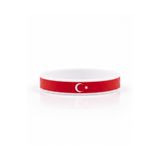FERİHA DESING Türkiye Milli Takım Taraftar Bilekliği Ay Yıldız Detaylı Esnek Silikon Bileklik