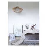 Ferisa Home Ahşap Rustik Banyo Mutfak Vintage Salon Avizesi