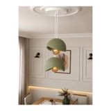 Ferisa Home Ampul HEdiye Beton Haki Pinterest 2'Li Sarkıt Avize Bohem Modern Rustik Salon Mutfak Ofis İşyeri