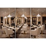 Ferisa Home Aura Tekli Beyaz Sarkıt Avize Retro Rustik Model Modern Endüstriyel Mufak Hol Cafe Salon Avize