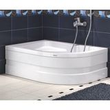 Ferısya Asimetrik Oval Mini Küvet 80*110