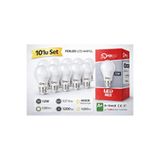 Ferled 12W LED Ampul Naturel Işık Renk 4000K E27 – Güçlü Işık, Enerji Tasarruflu, Göz Yormaz X 10 Adet