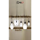 Ferled 50w Papatya Fan Ampul 6500k Beyaz Işık - 40 - 50 W