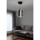 FERLUCE AVİZE LEDLİ AVİZE KÜRE KARE KÜÇÜK SİYAH