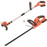 Ferm Power HTM1002 Şarjlı Çit Kesme Makinesi 20V 2AH + Ferm Power GTM1003 Şarjlı Çim Kenar Kesme Makinesi 20V 2AH
