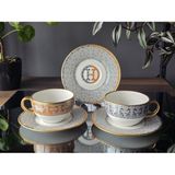 Fermato Honey 12 Parça Çay Fincan - Renkli