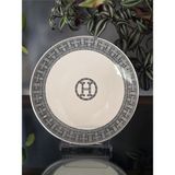Fermato Honey Gri 6 Kişilik Yemek Tabağı