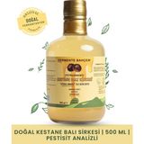 Fermente Bahçem Doğal Kestane Balı Sirkesi 500 ml (PESTİSİT ANALİZLİ)