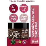 Fermente Mutfağım Çinko Oksit Güneş Kremi 40SPF - Nar Çekirdeği Yağı + Çinko Oksit 30 ml
