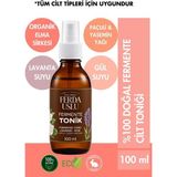 Fermente Mutfağım Fermente Tonik (Gül-Lavanta) - Elma Sirkeli Gözenek Sıkılaştırıcı, Canlandırıcı 100 ML