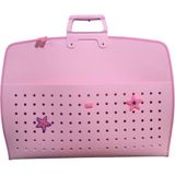 Fermuarlı 35X50 Resim Çantası, Proje Çantası Delikli Model Su Geçirmez (38X55 Cm) Soft - Pembe - 1 Adet