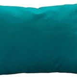 Fermuarlı Bebek Yastık Kılıfı%100 Yumuşak Mısır Pamuğu Küçük Yastık Kılıfı 2-Pices, 500 İplik Sayısı Seyahat Yastık Kılıfları 30,48 x 40,64 cm, Camgöbeği