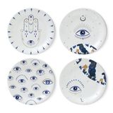 Fern&Co. 4'lü Spirit Eye Collection Tatlı Tabağı