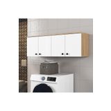 Ferniso 4 Kapaklı Banyo Dolabı Duvara Monte Çok Amaçlı Dolap