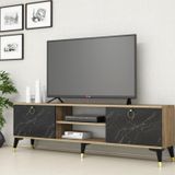 Ferniso Mobilya 160 Cm Tv Ünitesi Çam-Mermer Desen
