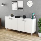 Ferniso Mobilya 165 cm Konsol Beyaz - 010 - Beyaz