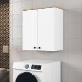 Ferniso Mobilya Banyo Dolabı 2 Kapaklı Beyaz-ceviz Beyaz