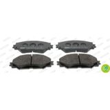FERODO FDB1891 Fren Balatası Ön Corolla Uyumlu 07-12 Benzinli Auris 07-12 Benzinli Urban Cruiser 09- / Trezıa 10-