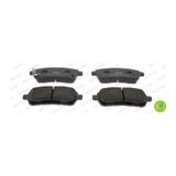 FERODO FDB4110 Ön Fren Balatası Materıa 06- Sırıon 05- Mazda 2 08- Fiesta VI 08-