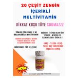 FEROXİT Multivitamin (TÜY OLUŞUM DESTEK ) Kuş Vitamini , Muhabbet Kuşu , Papağan Ve Kanarya Için Uygundur