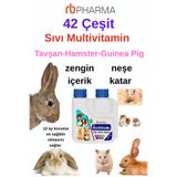 FEROXİT Sıvı Multivitamin Tavşan , Hamster vb. Kemirgen için Parlak Tüy ve Gelişim 125 ml