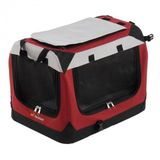 Ferplast 60x42x42 cm Bordo Holiday 4 Kumaş Taşınabilir Kedi ve Köpek Kulübesi