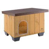 Ferplast Baita 50 Ahşap 58x48xH 45,5 cm Köpek Kulübesi