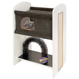 Ferplast Cat Tree Leo 50x37x84 cm Kedi Tırmalama ve Oyun Evi