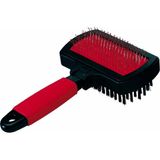 Ferplast Gro 5982 Çift Taraflı Kedi Ve Köpek Tüy Tarama Fırçası 17Cm