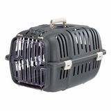 Ferplast Jet 10 Gri 32x47x29 cm Küçük Irk Köpek ve Kedi Taşıma Çantası
