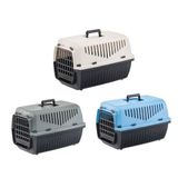 Ferplast Kedi Taşıyıcı SKIPPER 3, Köpek Taşıyıcı, Küçük Köpekler ve Kediler için Evcil Hayvan Taşıyıcı, Maksimum 10 Kg, Köpek Seyahat Kafesi, Kedi Seyahat Taşıyıcı, 62 x 41 x y 38 cm